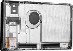 Translucent Back Plate DIY Replacement Housing Shell Case Compatible with NS NX Switch Console Without Electronics (Console-Matte Clear)