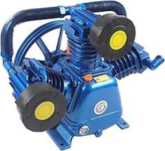 Air Compressor Pump Head, 7.5KW 10HP 175PSI 0.34m³/min Air Flow Low Noise Air Compressor Pneumatic Pump Motor for Industry, Textile, Food Processing, Electronics, Machinery, Auto Repair