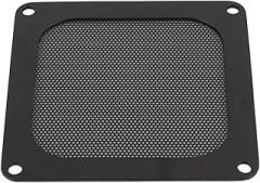 PC Refrigerator Filter, Ultra Fine Holes Computer Filter Grills for Electronic Products (Black)