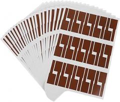 TEHAUX 20sheet Cable Labels for Self-Adhesive Wire Tags for Easy Identification of Chargers Cords and Electronics Printer Compatible Labels Sheet