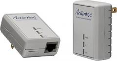 Actiontec PWR511K01 500 Mbps HomePlug HD Powerline Wall Plug Network Adapter Kit (2 Units)