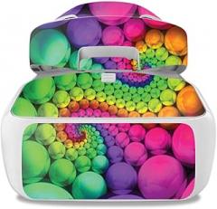 MightySkins Skin Compatible with DJI Goggles – Hallucinate | Protective, Durable, and Unique Vinyl Decal wrap Cover | Easy to Apply, Remove, and Change Styles | Made in The USA