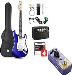 Donner 39-Inch Electric Guitar Kit-Fuzz Pedal