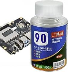 PCB Protective Coating – Electronic Insulating Varnish, Circuit Shield Layer, Clear Board Cover | Quick Finish, Water Resistant Protection for Component Maintenance TasksPCB Protective Coating –