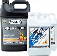 Evans Coolant EC72064 and EC42001 Powersports Waterless Coolant and Prep Fluid Combo Pack, 2 Gallon
