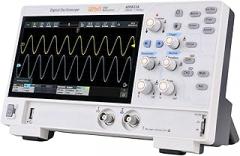 Fafeicy 200MHz Digital Oscilloscope 12 Bit Dual Channel Multimeter with 7 Inch Touchscreen for Professional Lab Testing Electronics Debugging (US Plug 100‑240V)