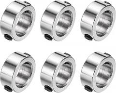 Tool Parts and Accessories 6pcs Set Screw Collars 10mm Bore Stainless Steel Shaft Collars 15mm OD 6mm Width (#CN-140824-00259)