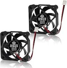 3D Printer Fan DC,24V 40X40X10mm Silent Brushless Cooling Fan 2 pin 8500RPM 32dB 11.2CFM Replacement for Printer,DVR (2pcs)