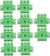 10pcs PCB Screw Terminal Block Kit for Connections Electronics Projects Enclosed Design for Secure and Use