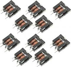 10pcs Mode Inductor Filter Choke Inductor for Electronic Applications High Adaptability and Low Magnetic Leakage