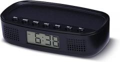 RCA RCD5V Digital Radio Alarm Clock with USB Charging Cord