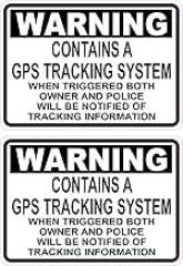 StickerTalk Contains GPS Tracking System Vinyl Stickers,