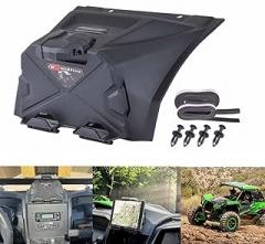 Goldfire Electronic Device Holder with Storage Box Adjustable Ipad Phone GPS Mounts Tablet Holder Fit for Kawasaki Teryx KRX 1000 2020-2025