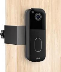Anti-Theft Blink Doorbell Door Mount,No-Drill Mounting Bracket for Blink Doorbell Camera 2nd Gen 2025 (Not for 1st Gen 2022) Easy to Install Blink Video Doorbell Accessories