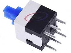 20PCS 8X8 8 * 8 mm 6Pin Push Tactile Switch Self Lock/Off Button Latching Switch Wholesale Electronic