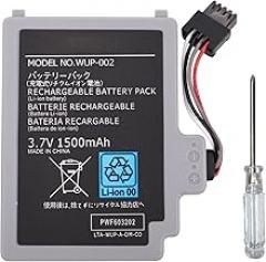 CQCQ WUP-012 WUP-002 Gamepad Battery Replacement for Nintendo Wii U Gamepad WiiU PAD Series WUP-012 WUP-010 WUP-003 ARR-002 (1500 mAh)