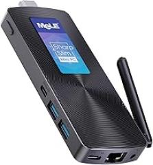 MeLE Stick PC with Win-11-Pro,Fanless Computer PCG02 N100 8GB 256GB,Support 4K HDMI,Auto Power On PXE,Small Micro Desktop Computer on Industry IoT,Business Office,Digital Signage,USB-C,Linux,Ubuntu