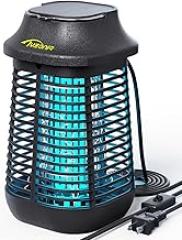 Bug Zapper 4200V for Outdoor and Indoor, 9.84 Ft Power Cord with Switch, Waterproof Electric Mosquito Zappers(3rd Generation), Mosquito lamp, Electronic Bug Zapper Light Bulb