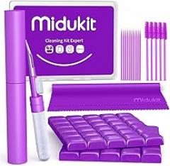 Cleaner Kit for Airpod, Earbud Cleaning Putty, Cleaning Kit Compatible with Airpods iPhone, fits Earbud Phone Ear Wax Dirt, Cleaning with Putty, Cleaning Pen, Microfiber Cleaning Cloth & Brushes