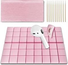 Cleaning Putty for Airpods, Phone Cleaning Kit, Remove Ear Wax& Dirt& Gunk from Device's Small Crevices, for AirPod Cleaner Kit for Airpods Charging Case/Headphones/Phone/Electronics(Pink)