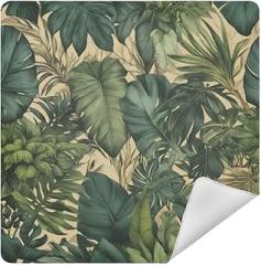 Palm Tree Leaves Hawaii Art Camera Protective Wrap, Anti-scratch Lens Protector Wrapper, Magic Self-Adhesive Cloth for Cameras/DSLR/Laptop/Electronic Accessories, S