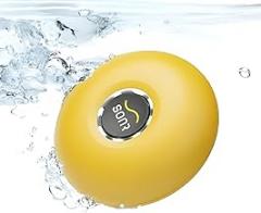 SONR Music Waterproof MP3 Player for Swimming, Bone Conduction Underwater Headphones for Pool, Open Water & Triathlon Training, Wireless, Clear Sound, Open-Ear Player with Bluetooth (Sunny)