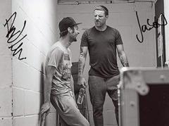 ELECTRONIC PUNK DUO Sleaford Mods autograph, In-Person signed photo