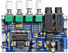 PT2399 Microphone Amplifier Board Karaoke Reverberation Board Karaoke OK Digital Amplifier Module Dual AC12V Electronic DIY PCB