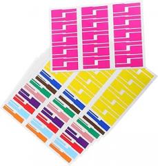 Cabilock 10Sheets Cable Labels Handwriting Printing Compatible Tags for Cord Management Wire Marking Stickers for Electronics Organization and Identification