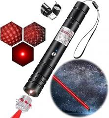 Red Laser Pointer, Laser Pointer [Material Upgrade] Laser Pointer Pen，Red Lazer Pointer USB Rechargeable for Teaching HuntingOutdoor Astronomy flashlightsflashlights