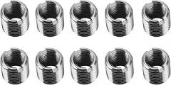 Threaded Sleeve Components 10Pcs Repair Nut Stainless Steel Threaded Insert Nut Set for Computer, Electronics