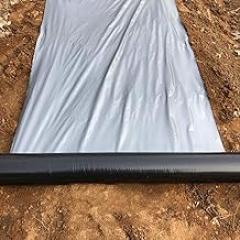 Roller Shade Blind Plastic Mulch, Biodegradable Planters Paper Mulch in 7 Sizes 0.2S Thickness (Size : 1.2×330m)