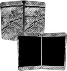 MIGHTY SKINS MightySkins Carbon Fiber Skin for Microsoft Surface Duo - Dead Wood | Protective, Durable Textured Carbon Fiber Finish | Easy to Apply, Remove, and Change Styles | Made in The USA
