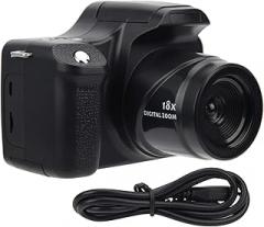 18X Zoom HD Telephoto DSLR Digital Camera, 24MP, 3.0 inch LCD, Built in Flash, HD SLR with Wide Angle Lens (Standard Edition)