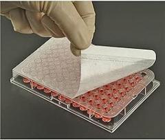 AXYGEN BF-400 Breathable Sealing Film for Tissue Culture, Deep Well, 96-Well Microplates, NS, PK100