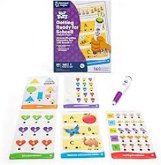Educational Insights Hot Dots Getting Ready for School! - Preschool Learning Activities with Interactive Pen, Preschool Prep and Kindergarten Workbooks, Flash Cards & Learning Books for 3+ Year Olds