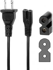 Marg AC in Power Cord Lead for NAXA NPB-252 Portable MP3 CD Player AM/FM Radio Boombox Speaker NPB-252RED NPB-252BL NPB-252BU NPB-252BK NPB-252RD NPB-252BLK NAXA Electronics