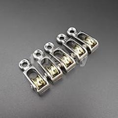 Tool Part for 5PCS 36MM Zinc Alloy Swivel Fixed Pulley Sheave Lift Hoist Rope Hanging Single 100KG 13MM 3.6CM 5PCS/LOT X FD095X5