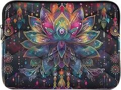 Laptop 13 Inch Case Laptop Sleeve Quilted Portable Electronic Device Cover Carrying Computer Bag Case