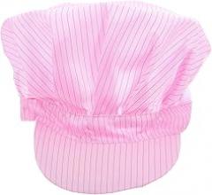 Anti-Static Mesh Working Hat Breathable Dustproof Cap for Electronics and Coating Industry Pink Protective Headwear for Cleanroom and Workshop Use