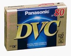 Panasonic AY-DVM80EJ MiniDV Cassette (80 Minute)