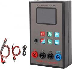 WALFRONT Double Channel VI Curve Tester Color Screen Circuit Board Tester Electronic Component Analyzer 2 Inch Color Screen with ASA Testing