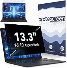 13.3 Inch Laptop Privacy Screen Compatible with Lenovo Hp Dell Acer Asus Thinkpad Envy Xps, 16:10 Aspect Removable Anti Glare Blue Light Filter Protector,13 in Computer Monitor Privacy Shield