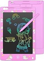 Mafiti LCD Writing Tablet 8.5 Inch Electronic Writing Drawing Pads Portable Doodle Board Gifts for Kids Toys for Girls Pink