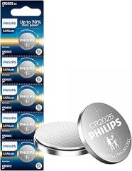 Philips CR2025 Battery 5 Pack | CR 2025 Batteries | Up to 70% More Power | 10 Year Shelf Life | CR 2025 3v Lithium Coin Battery | Best for Car Key Fob Remote, Medical Devices, Watches.