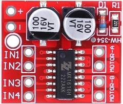 L298n Dc Stepper Motor Board Dual H Bridge Mini Dual Dc Motor Module 2.5a Two Channel Reversing Pwm Speed Electronic Components