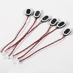 6pcs Loudspeaker 1 Watt 8 Ohm Mini Speaker 8ohm 1w Full-Range Cavity Advertising Machine Small Speaker 3.3V 5V with JST-PH2.54mm-2 pin Interface for Small DIY Electronic Projects