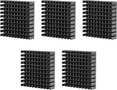 DMiotech 5 Pack 45 x 45 x 10 mm Aluminum Alloy Radiator Electronic Cooler Radiator for MOS and IC Chip