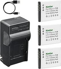 Kastar 3-Pack Battery and AC & USB-C Charger, Compatible with Olympus Li-70B D-700 D-705 D-710 D-715 FE-4020 FE-4040 FE-5040 VG-110 VG-120 VG-130 VG-140 VG-145 VG-150 VG-160 VR-120 VR-130 VR-140 X-940