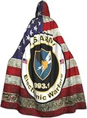 US Army MOS 993 Electronic Warfare Hooded Cloak Party Costume Decoration Hooded Robe Cloak